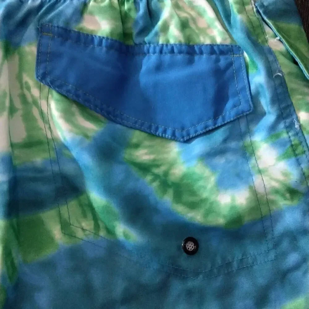 Maui and Sons Swimsuit, Large, Tye dyed look